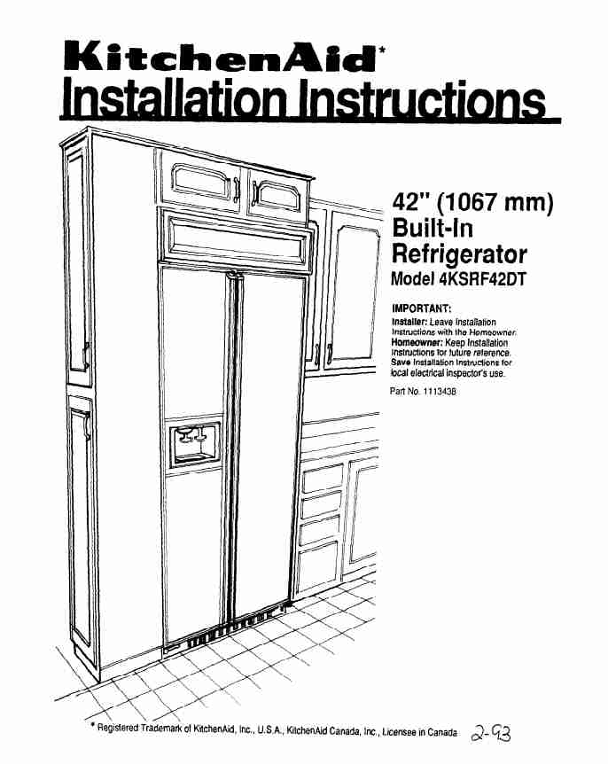 KitchenAid Refrigerator 4KSRF42DT-page_pdf